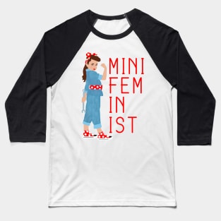 Mini Feminist Baseball T-Shirt